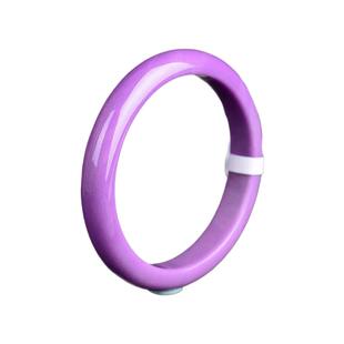 包邮 珍藏级天然紫云母手镯56-60满色满肉平安镯子美人镯女款现货