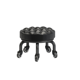 滑轮矮凳万向轮家用美缝矮凳子带娃学步凳静音轮小圆凳子