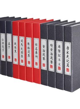 摆件数酒店样板房仿真书装饰摆件