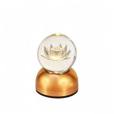 充电款水晶球灯长明灯供灯供佛灯