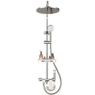 304不锈钢淋浴花洒套装淋浴器花晒家用恒温增压喷头浴室洗浴淋雨