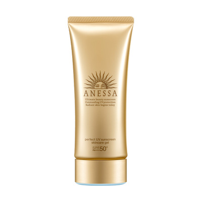 【秋冬保湿防晒】安热沙金啫喱防晒乳霜90g补水高倍耐晒干皮挚爱