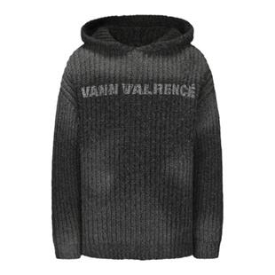 【丁程鑫同款】VANN VALRENCE 原创设计喷印连帽毛衫针织衫上衣
