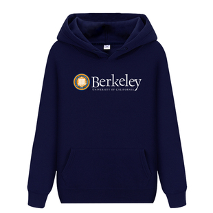 加州大学伯克利分校校服卫衣连帽套头秋冬季加绒加厚长袖班服外套