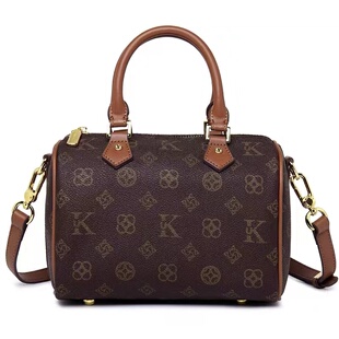 涤纶毛绒包包路易双根软把青年挖袋希奴尔疯狂促销轻奢复古斜挎