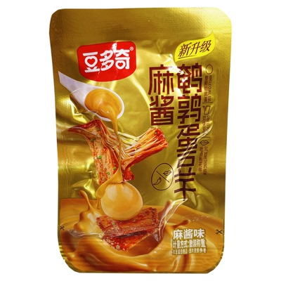 豆多奇麻酱鹌鹑蛋豆干独立小包装