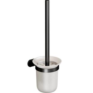 免打孔太空铝马桶刷套装厕刷架卫生间马桶刷架子厕所刷带马桶刷杯