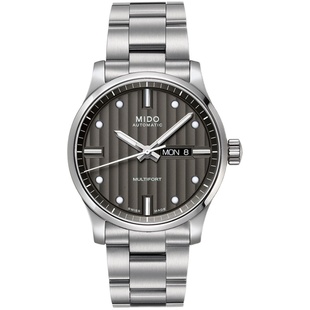 Mido美度舵手系列自动机械手表日内瓦纹表盘商务男士腕表官方正品