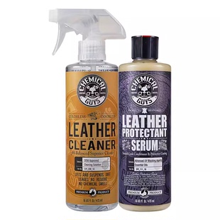 瑞堃化学小子中性皮革内饰清洁翻新养护套装真皮人造革椅沙发养护