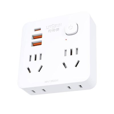 利特舜一转多转换插座插座扩展器