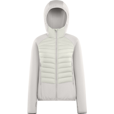 爱居兔户外轻薄鹅绒羽绒服2025年冬季新款女短款修身内搭便捷外套