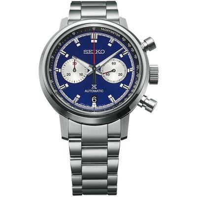 精工运动计时码表男士机械手表