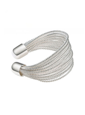 新款褶皱肌理软链条戒指