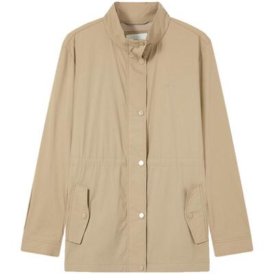 滨波女士中长款时尚休闲夹克