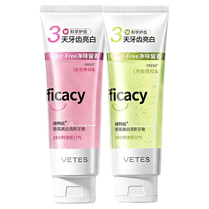 商超爆卖款丨美白清新香氛牙膏