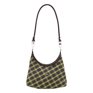 CryingCenter复古千禧格纹红色皮包手提包腋下包 可斜挎 哭喊中心