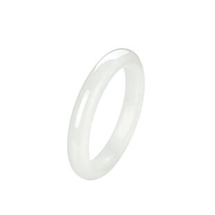 梦金园白月光手镯金丝玉扁镯大气宽面玉石手环天然生日礼物送女友