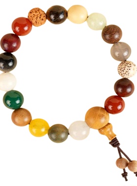 正品十八籽天然菩提手串菩提18籽泰山过香直发盘玩文玩十八子男女