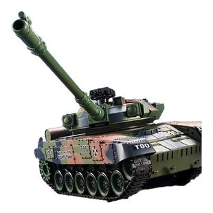 超大号电动可开炮遥控坦克汽车充电履带式越野模型儿童男孩玩具车