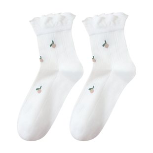 恒源祥月子袜子产后秋冬季厚款孕妇松口不勒脚纯棉宽松产妇长袜女