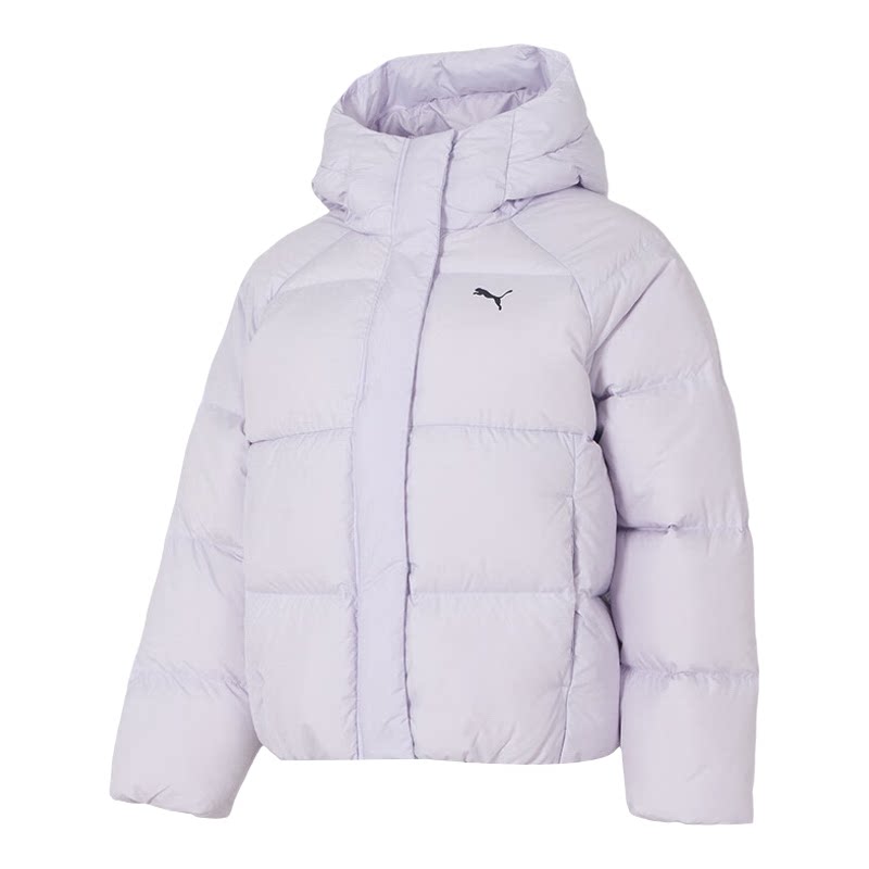 PUMA彪马女子2025冬季款保暖短款鸭绒外套运动羽绒服691045-47-50