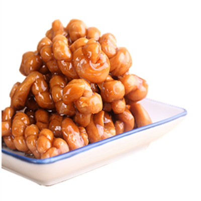 义乌正宗鲜榨拉丝粘牙红糖麻花