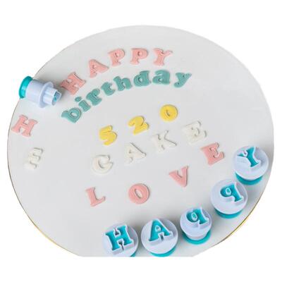 烘焙工具26个数字饼干弹簧模翻