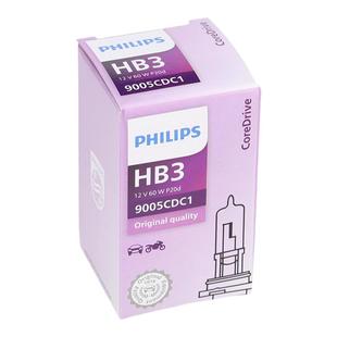 飞利浦汽车9005卤素大灯HB3灯泡65W超亮100W远光本田思域雅阁CRV