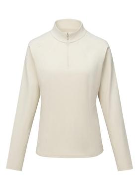 DESCENTE迪桑特WOMEN’S TRAINING吸湿速干女士半拉链长袖针织衫