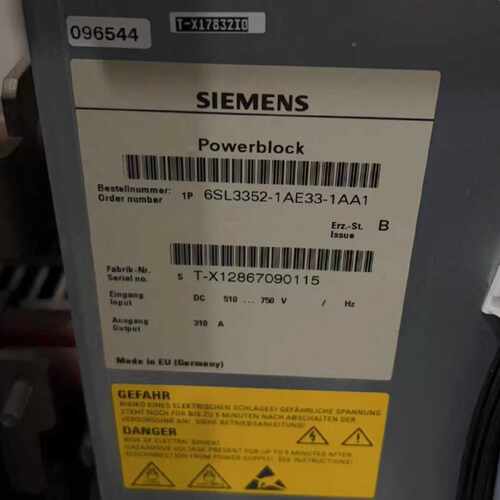 议价西门子6SL3352-1AE33-1AA1 S120变频器机芯6SL33521AE331AA1