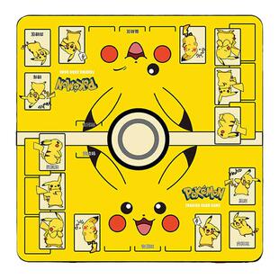 宝可梦卡牌对战垫桌游卡牌游戏垫精灵球双人对打地鼠机专用