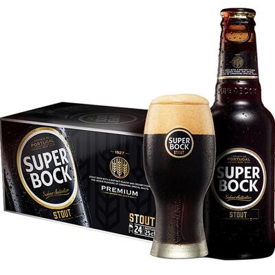 超级波克superbock进口黑啤酒