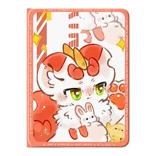 适用苹果平板ipad保护壳10十代9八8有兽焉ipadair6保护套air5非人哉ipadpro国漫mini6迷你4貔貅3带笔槽2可爱1