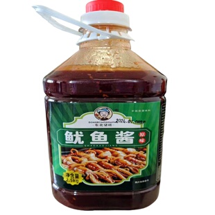 铁板鱿鱼酱商用5斤铁板烧鸭肠酱料香辣鱿鱼调料烧烤小串专用料汁