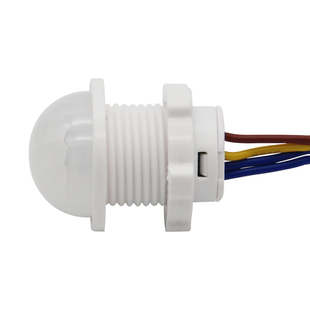 国际电工220v红外线人体感应器开关模块暗装探头楼道家用智能延时