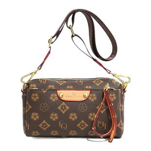 Clean Knоck质感小包包女包2026新款高级感宽肩带小众老花斜挎包