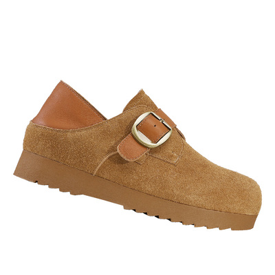 德赛复古厚底增高休闲鞋