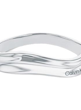 CalvinKlein正品风尚波纹手镯女