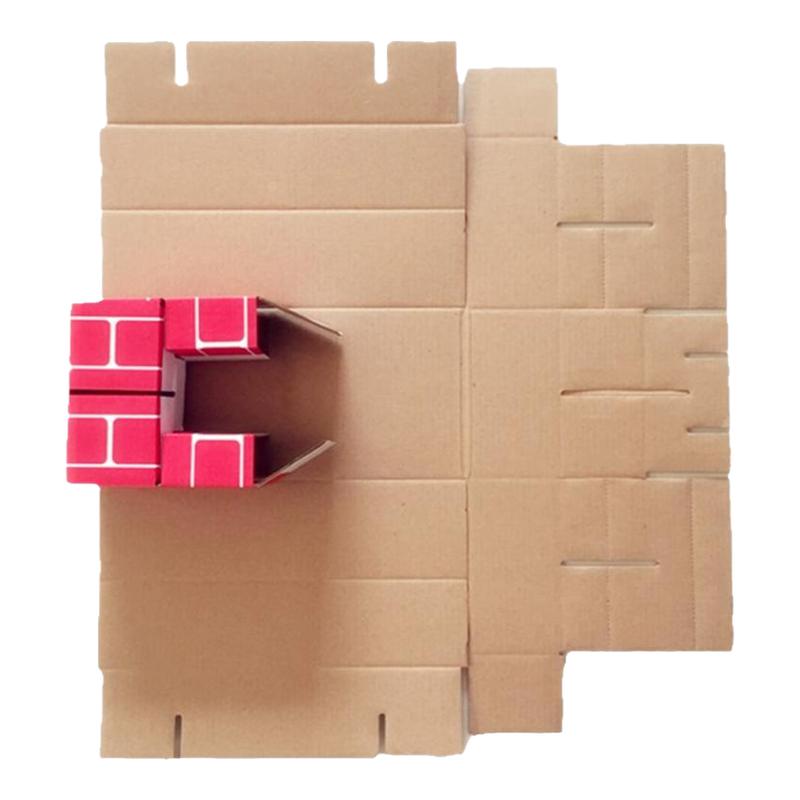 幼儿园仿真城堡纸砖益智拼搭砖块
