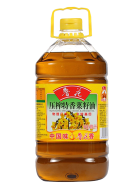 鲁花低芥酸特香菜籽油5L