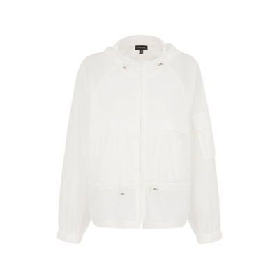 MARYLING连帽短款松紧带外套