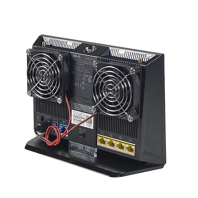 华硕AC68U AC86U AX86U AC1900P AC2900路由器散热风扇超静音USB