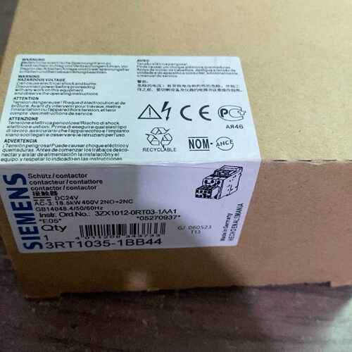 溢价-接触器3RT1035-1BB44 库存货！