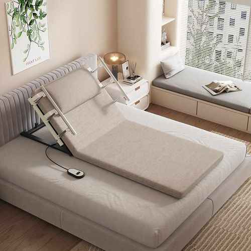 老人起床辅助器病人电动起身器孕妇翻身卧床靠背升降床垫