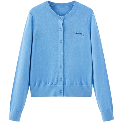 太平鸟女装年秋季款美丽诺羊毛开衫A1EAE3424