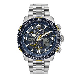 西铁城蓝天使二代空中之鹰光动能电波蓝宝石男腕表JY8078-52L/01L