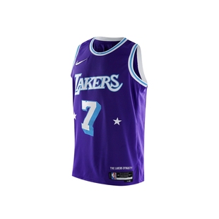 【首发】NBA官方Nike75周年纪念湖人安东尼男子速干SW球衣