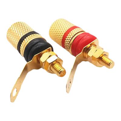 锌合金4mm香蕉插头母座端子