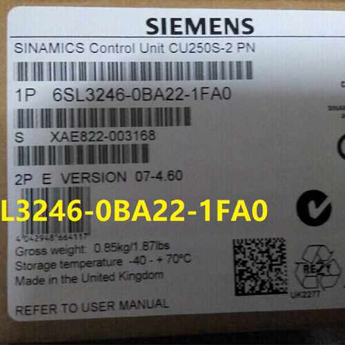 议价1P 6SL3246-0BA22-1FA0 西门子G120控制单元 6SL3246-OBA22-1