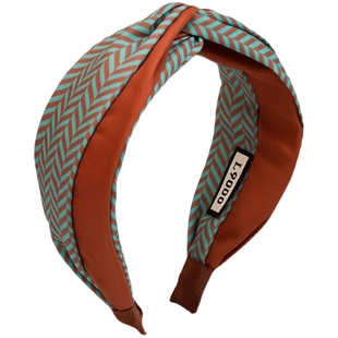 L9000/韩国时尚条纹交叉遮白发发箍女秋冬森系头饰女成人不勒头